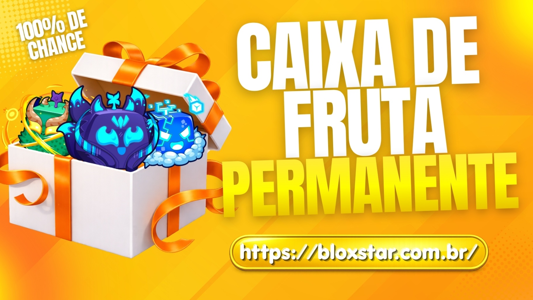 Caixa de Frutas Permanentes (100% GARANTIDO)