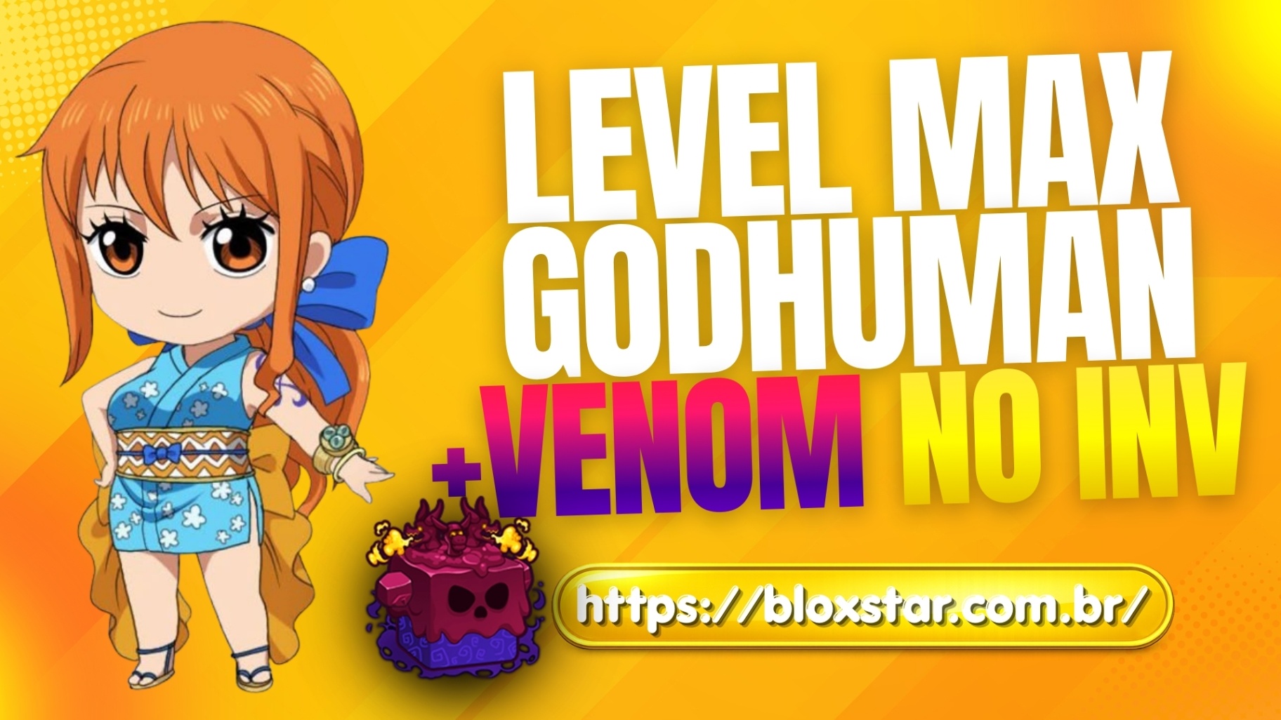 Venom no Inventário (REWORK)  + Level Máximo + God Human