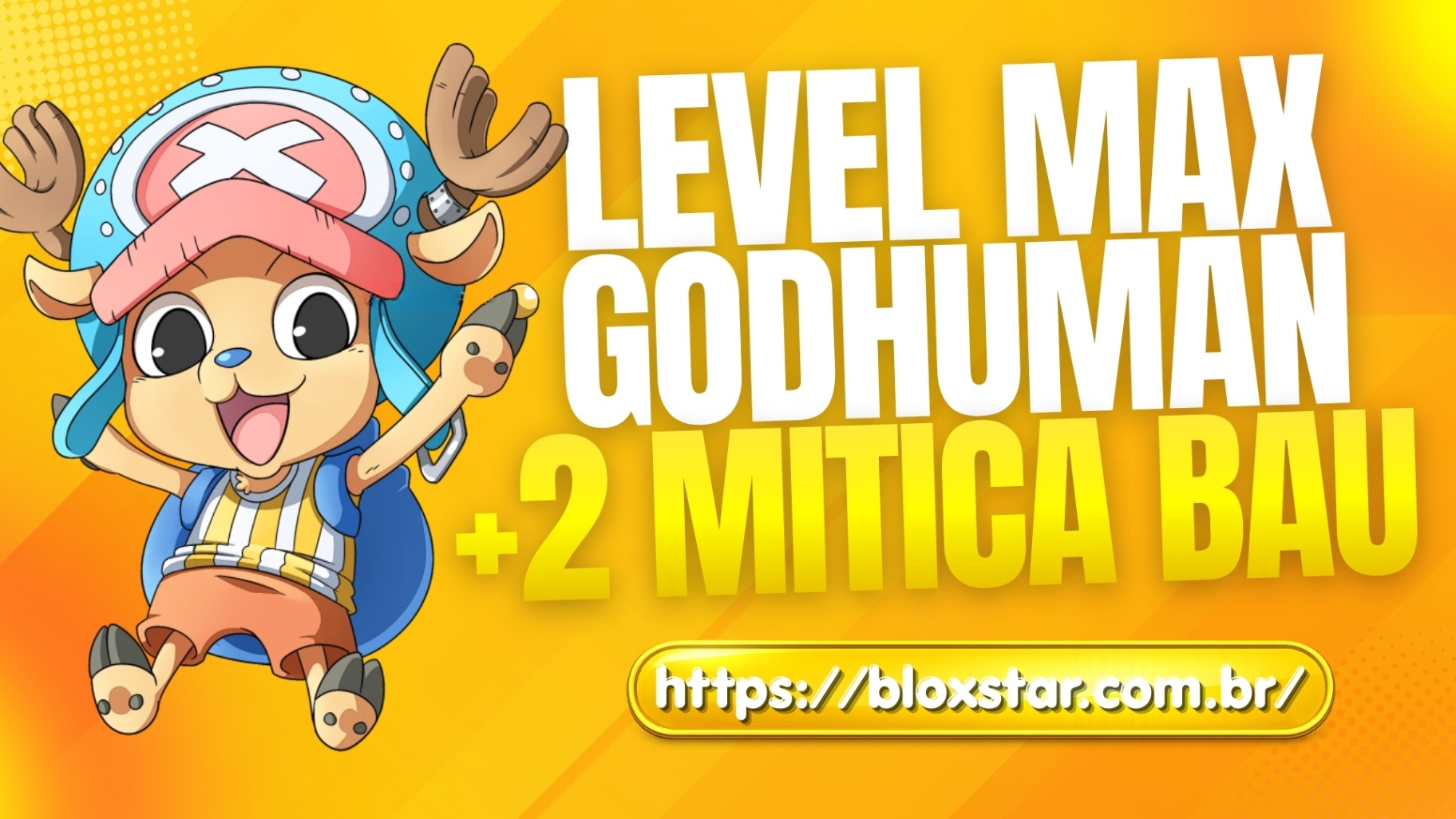 Level Máximo + God Human + 2 Mítica no Báu